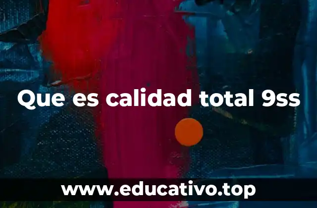 Que es calidad total 9ss