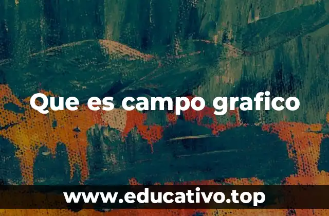 Que es campo grafico