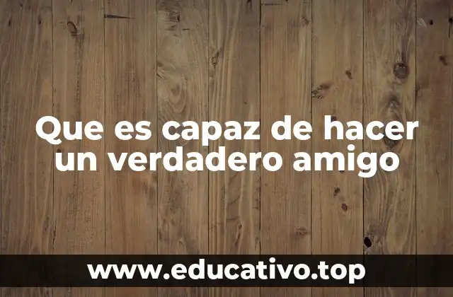 La esencia de una amistad sin definiciones