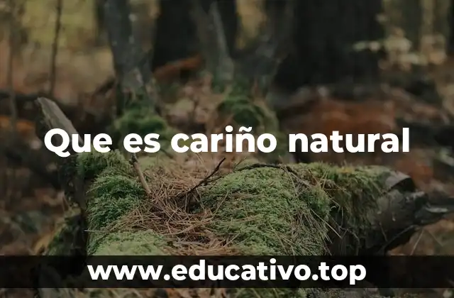 Que es cariño natural