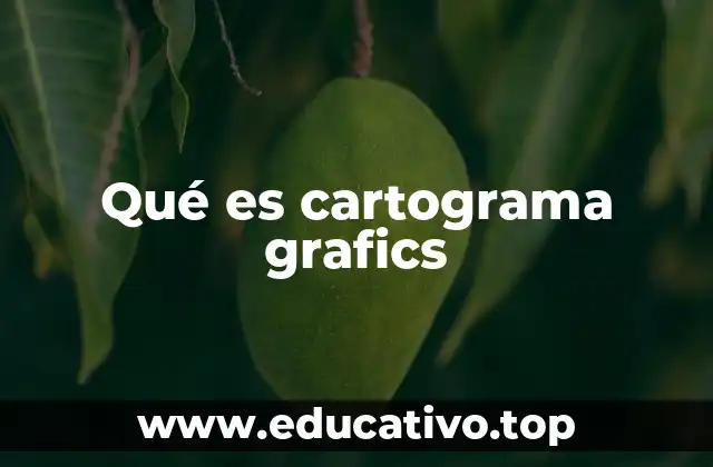 Qué es cartograma grafics