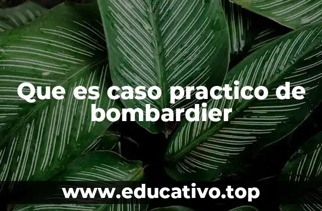El análisis de decisiones empresariales en el contexto de Bombardier