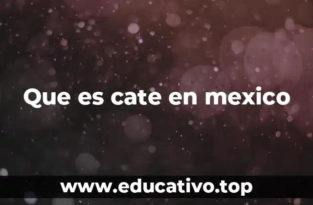El uso cotidiano de cate en el lenguaje popular mexicano
