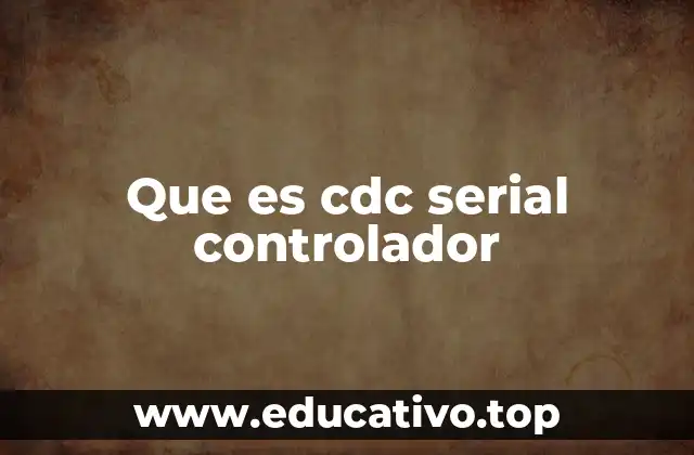 La importancia del CDC en la comunicación USB
