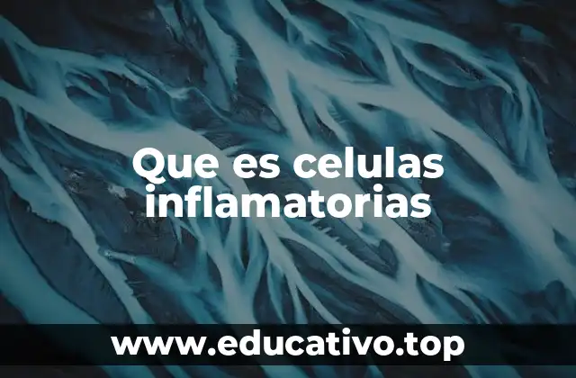 Que es celulas inflamatorias