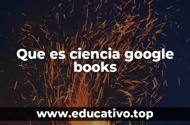 Que es ciencia google books