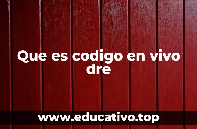 La integración del código en vivo en las aulas de educación regional