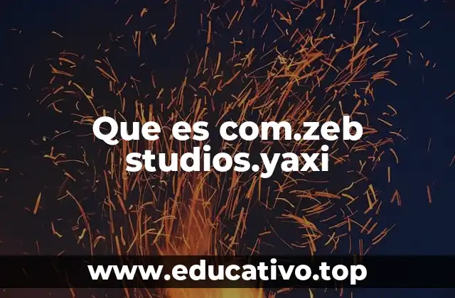 Que es com.zeb studios.yaxi