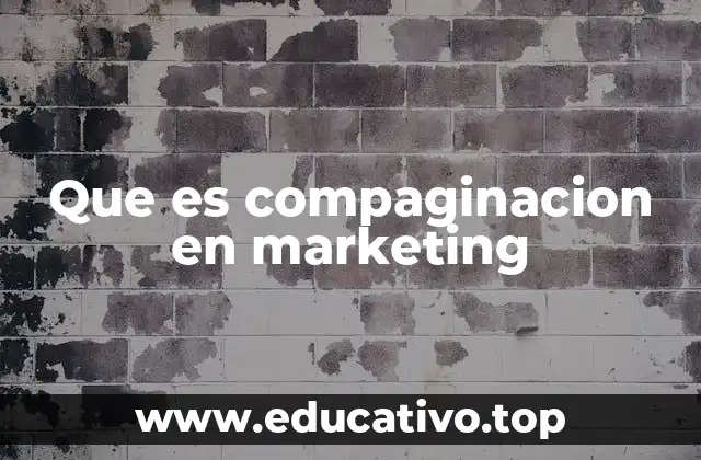 Que es compaginacion en marketing