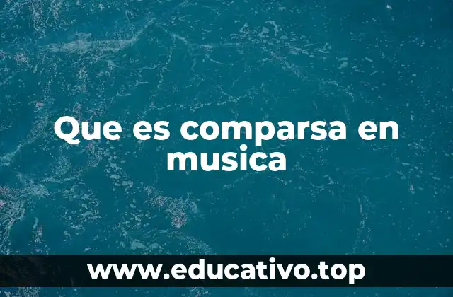 Que es comparsa en musica