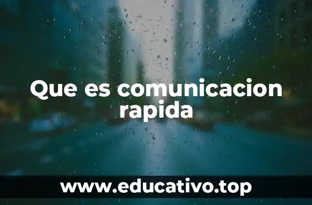 La importancia de transmitir ideas con prontitud