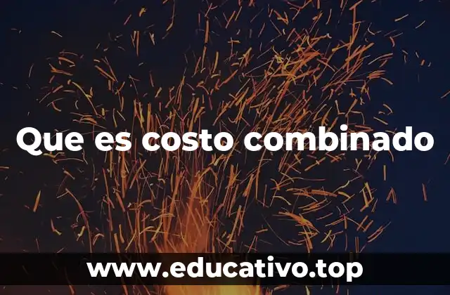 Que es costo combinado