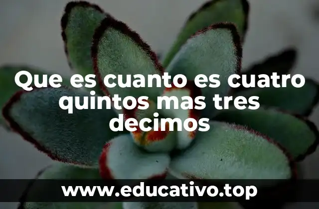 Cómo resolver sumas de fracciones con denominadores distintos