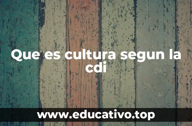 La cultura como derecho humano y herramienta de inclusión