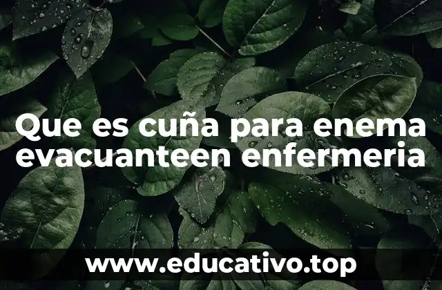 El papel de la cuña en la administración segura de enemas evacuantes