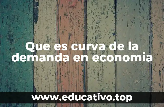 La importancia de la curva de la demanda en el análisis de mercados