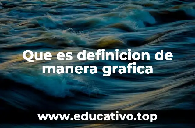 Que es definicion de manera grafica