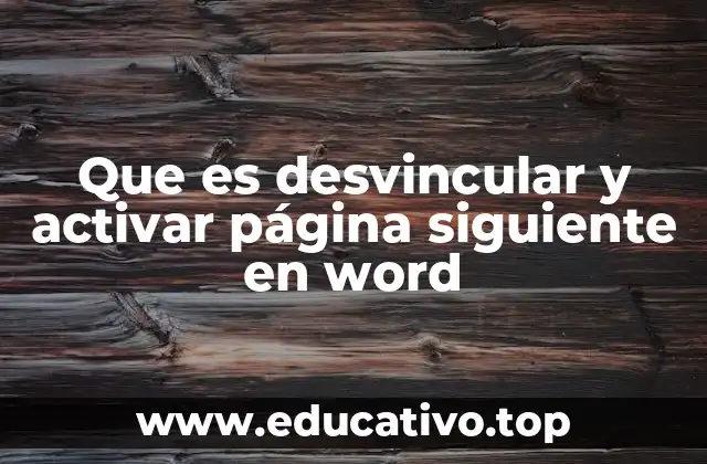 Cómo gestionar secciones en Word para personalizar documentos