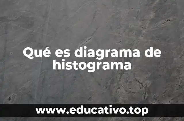 Qué es diagrama de histograma