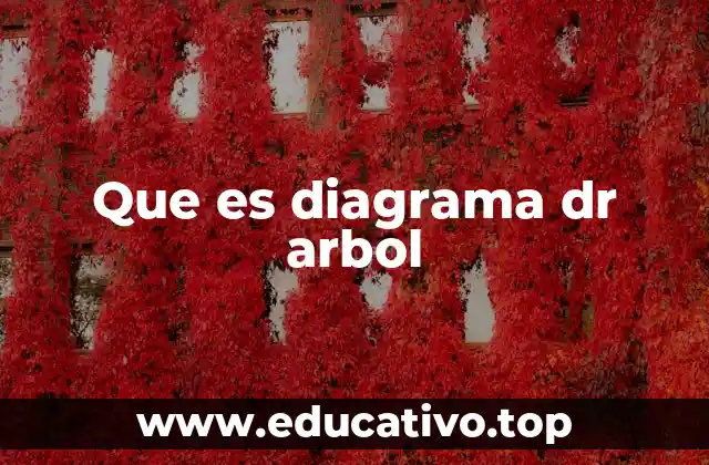 Que es diagrama dr arbol