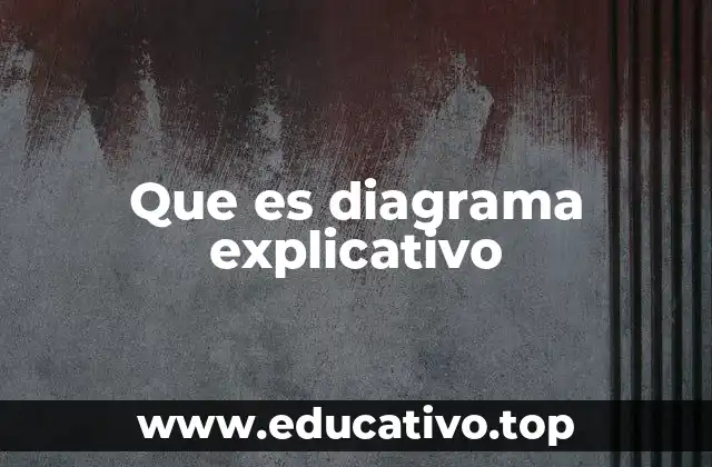 Que es diagrama explicativo