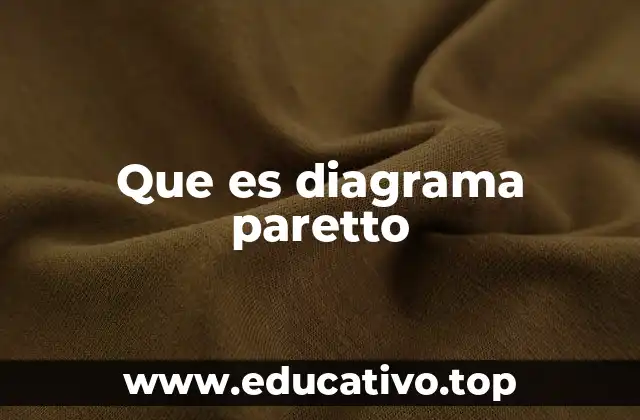 Cómo se construye un diagrama de Pareto