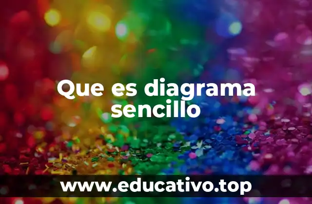 Que es diagrama sencillo
