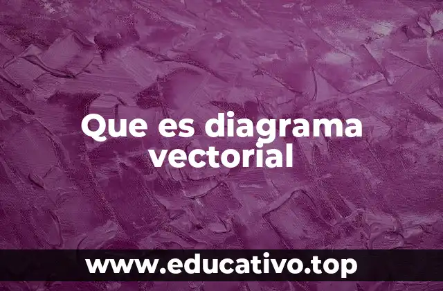 Que es diagrama vectorial