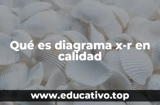 Qué es diagrama x-r en calidad