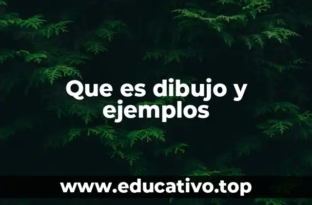Que es dibujo y ejemplos