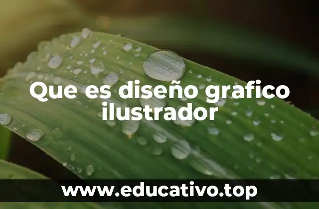 Que es diseño grafico ilustrador