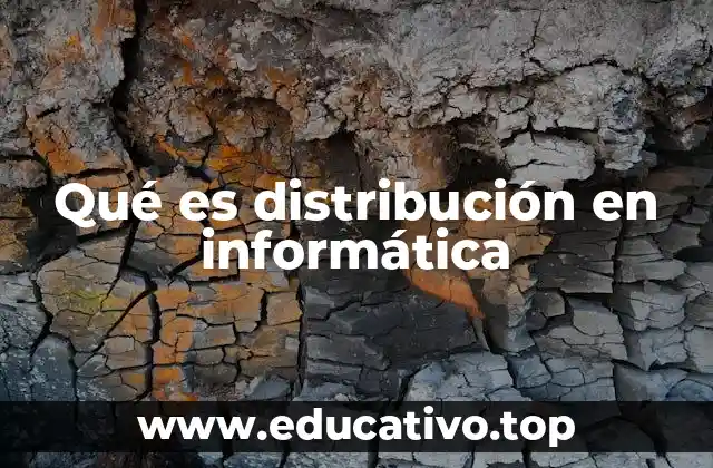 Qué es distribución en informática