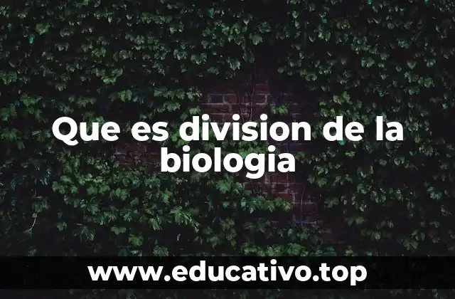 La organización científica de las ciencias biológicas
