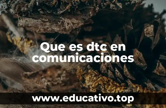 Que es dtc en comunicaciones