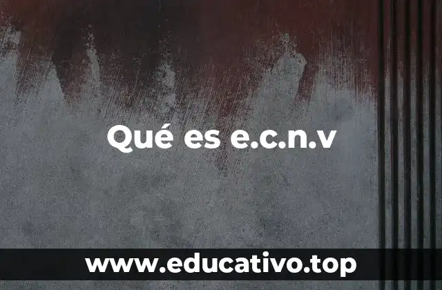 Aplicaciones de e.c.n.v en diferentes contextos
