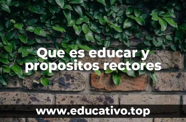 La formación integral como base del sistema educativo
