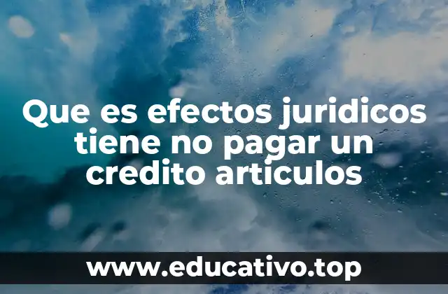 Las implicaciones de no cumplir con obligaciones financieras