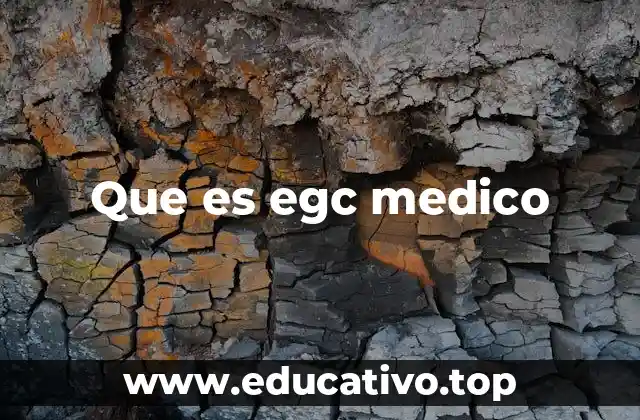 Que es egc medico