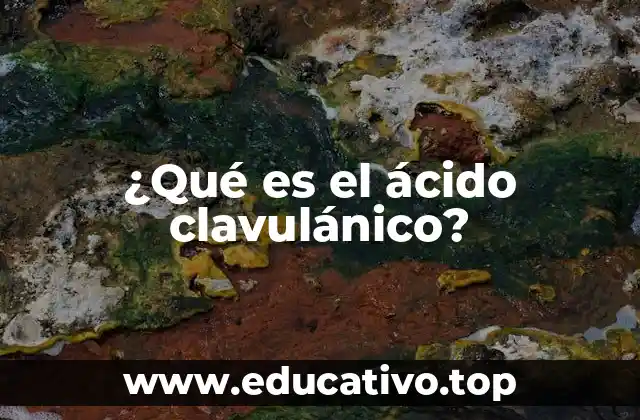 ¿Qué es el ácido clavulánico?
