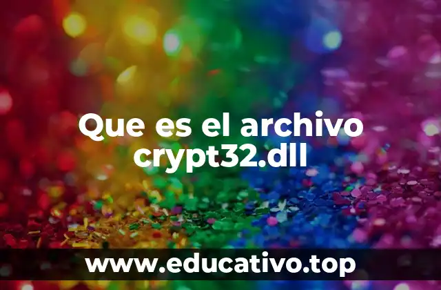 Que es el archivo crypt32.dll