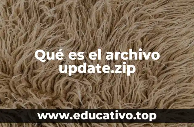 El papel del update.zip en el mantenimiento de dispositivos