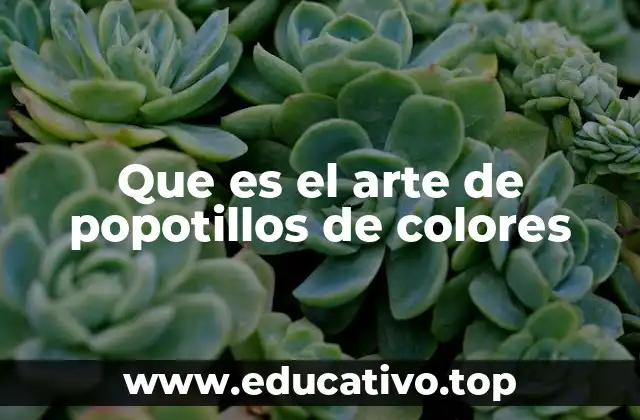La importancia del arte manual en la educación