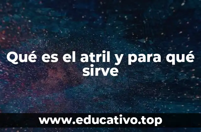 Qué es el atril y para qué sirve