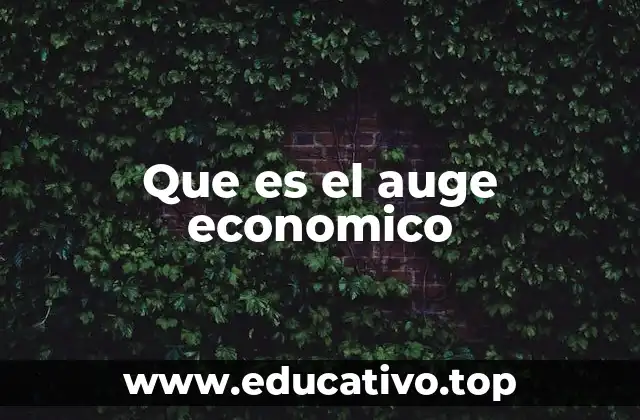 Crecimiento económico y su impacto en la sociedad