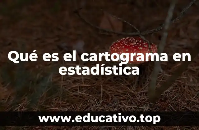 Qué es el cartograma en estadística
