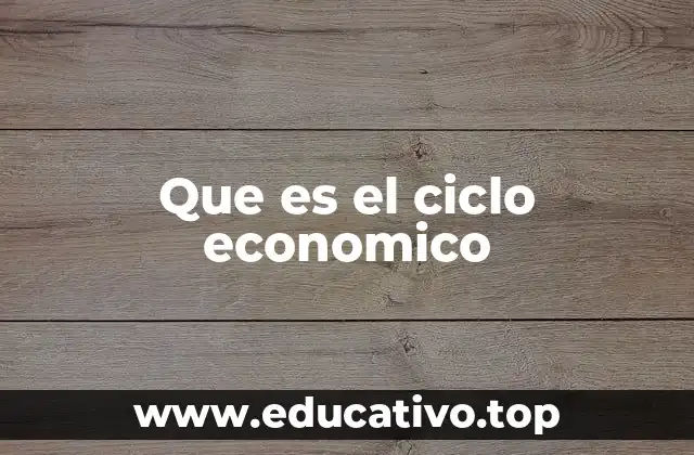 Que es el ciclo economico
