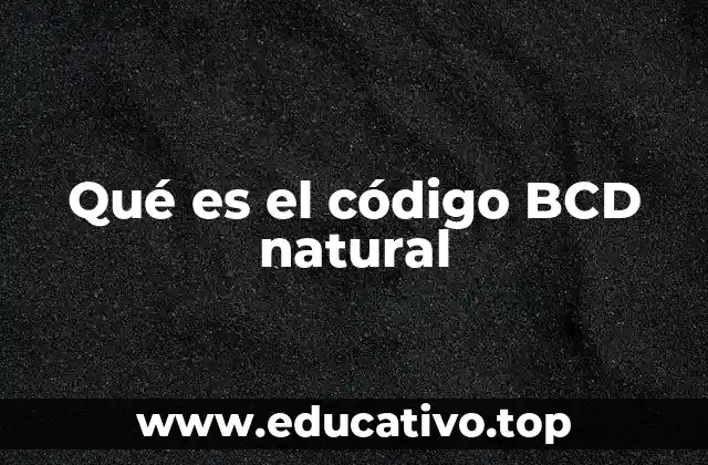 Uso del código BCD en sistemas digitales