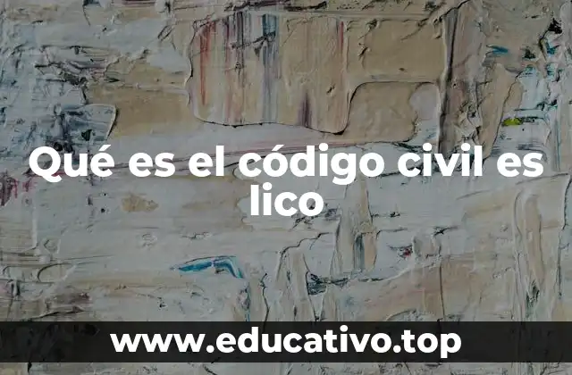 Cómo se estructura el código civil estatal