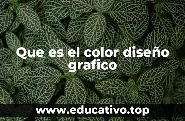 Que es el color diseño grafico