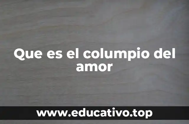 Que es el columpio del amor